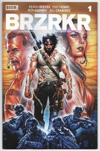 Brzrkr #1 Cvr B Mark Brooks | Keanu Reeves (Boom, 2021) NM