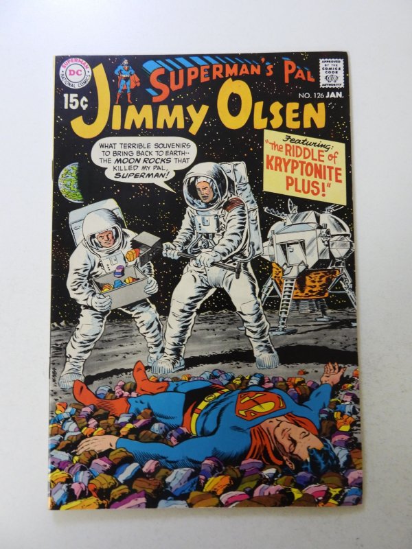 Superman's Pal, Jimmy Olsen #126 VF condition