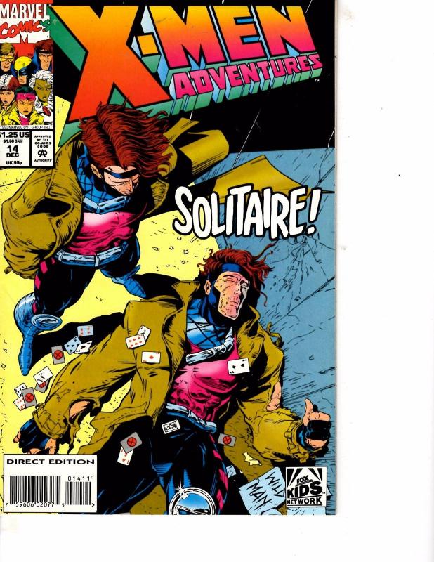 Lot Of 2 Marvel Comic Books X-Men Adventures #14 and Secateurs #2 ON3