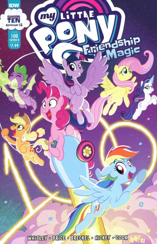 My Little Pony: Friendship Is Magic #100B VF/NM ; IDW