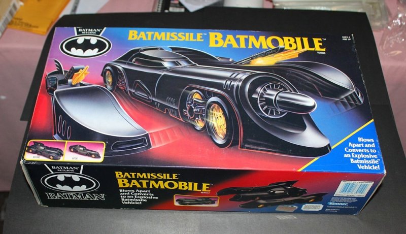 Batman Returns Batmissle Batmoblie  Kenner Toys 1991