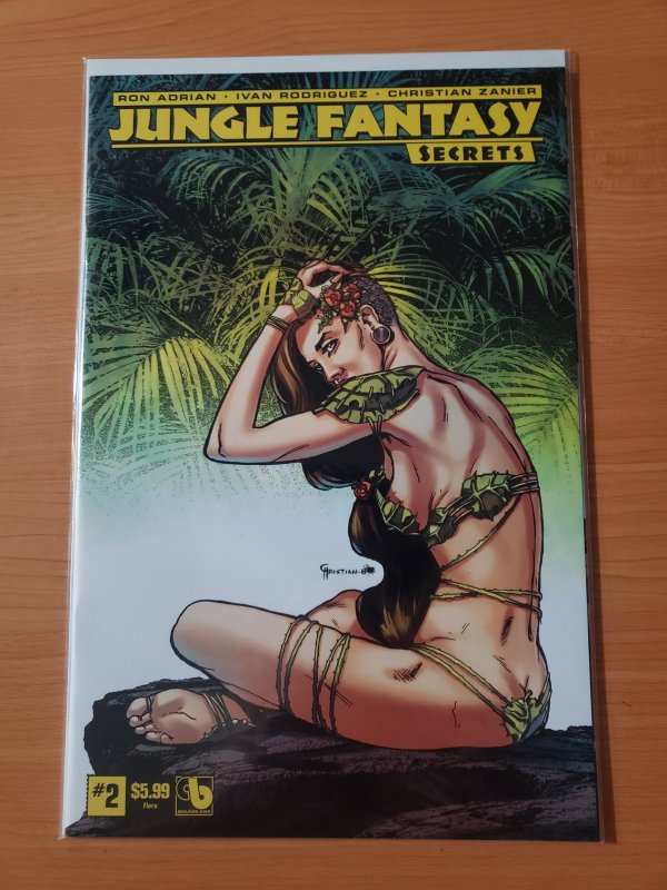 Jungle Fantasy Secrets #2 Flora Jungle Girl Variant Cover