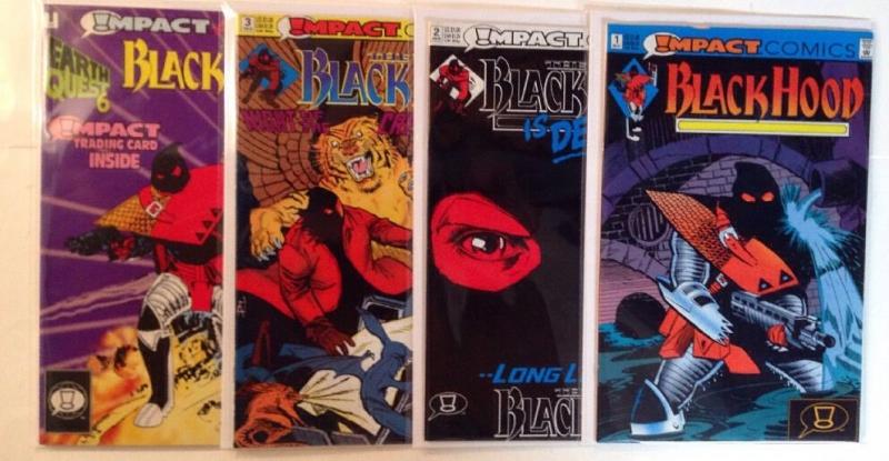 The Black Hood 1-3 Annual 1 Near Mint Lot Set Run