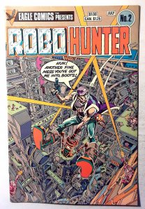 Robo Hunter #2 (1984) Eagle Comics 1st Print Comic Book