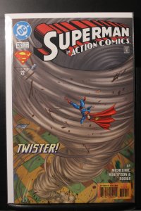 Action Comics #722 Newsstand Edition (1996)