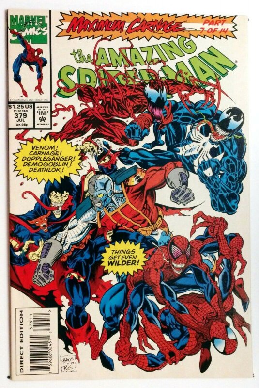 Amazing Spider-Man #379 Maximum Carnage part 7