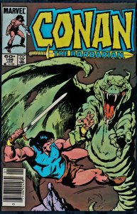 Conan the Barbarian #166 (1985) Newsstand Variant VG FN