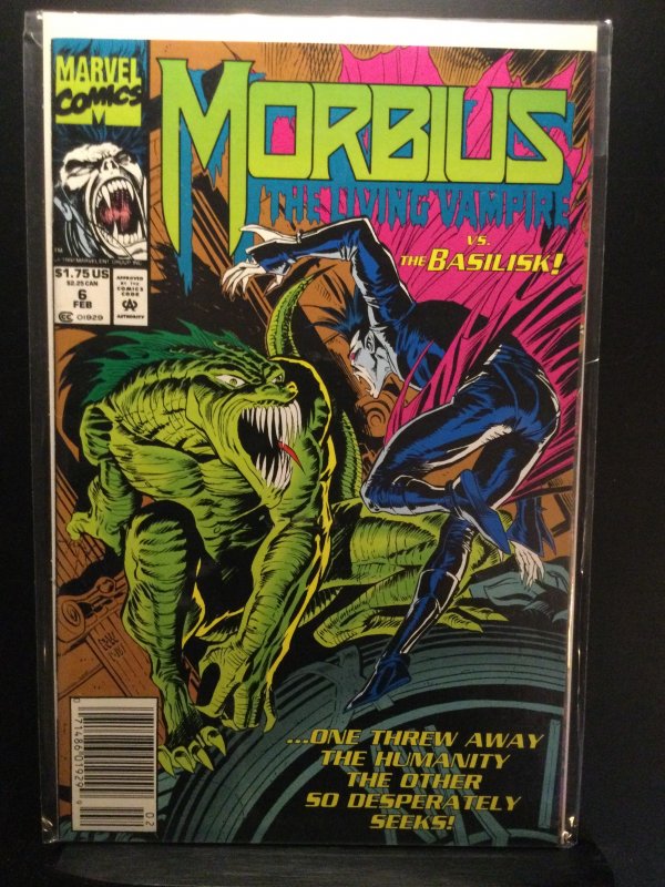 Morbius: The Living Vampire #6 (1993)