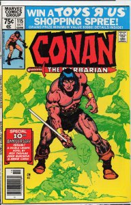 Conan the Barbarian #115 (1980) Conan
