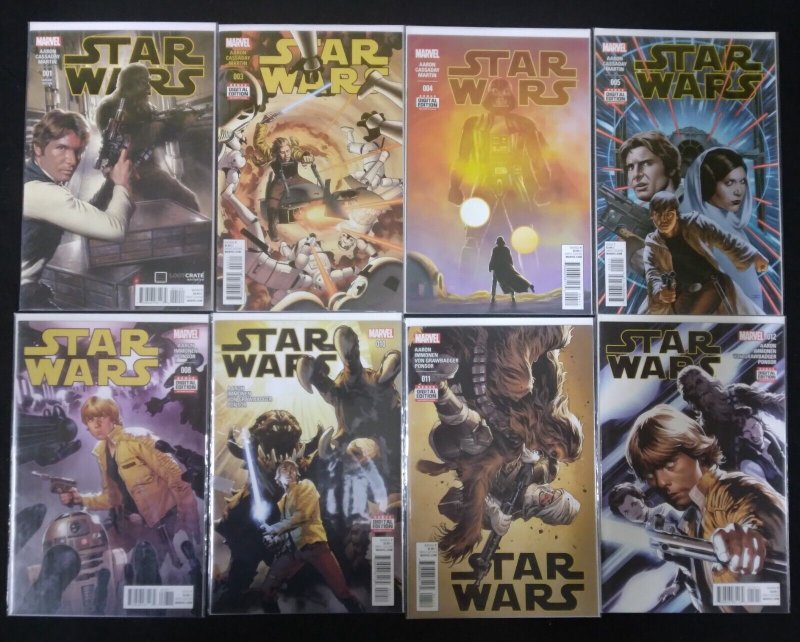 Star Wars (2015) Broken Lot of 36 Comics Aaron Gillen Marvel 2015 NM