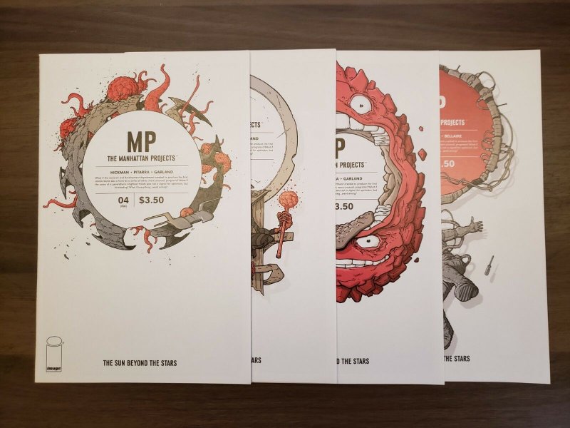 Manhattan Projects The Sun Beyond The Stars (2015) #1,2,3,4 Jonathan Hickman