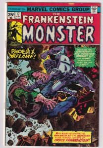 The Frankenstein Monster #17 (1975) Frankenstein Monster