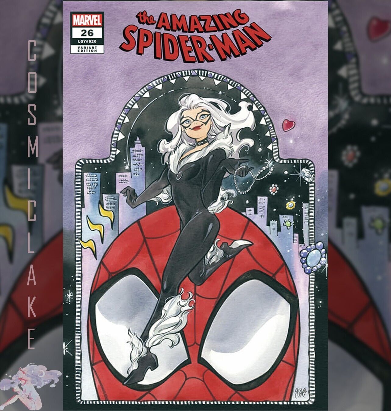 AMAZING SPIDER-MAN #32 PEACH MOMOKO EXCLUSIVE – LUNATICCOMICS