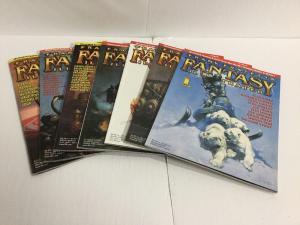 Frank Frazertta Fantasy Illustrated 1-4 6-8 Lot Nm Near Mint