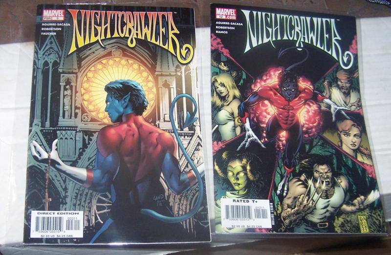 nightcrawler # 3+ 2005 marvel  x-men kurt amanda sefton excalibur 