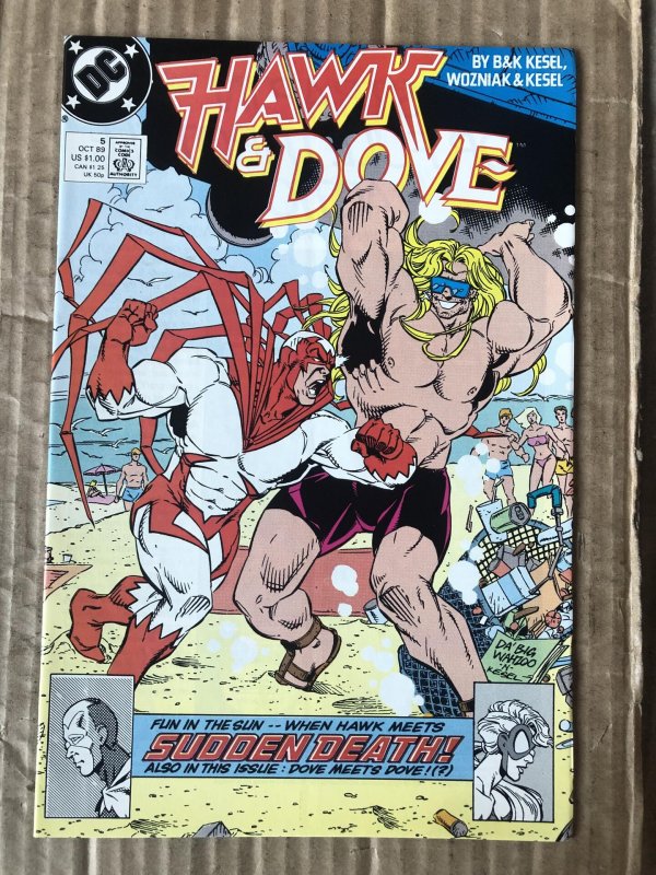 Hawk and Dove #5 (1989)