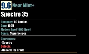 Spectre 35 (1995) NM+ DC Comics