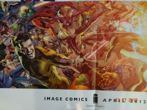 AMERICA'S GOT POWERS Promo Poster, 18 x 24, 2012, IMAGE Unused 401