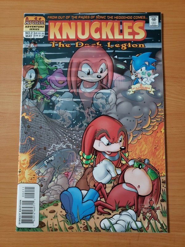 Knuckles #2 ~ NEAR MINT NM ~ 1997 Archie Comics The Dark Legion 