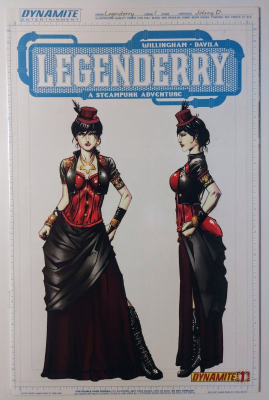 Legenderry: A Steampunk Adventure #1 (8.5, 2013) Cover E 