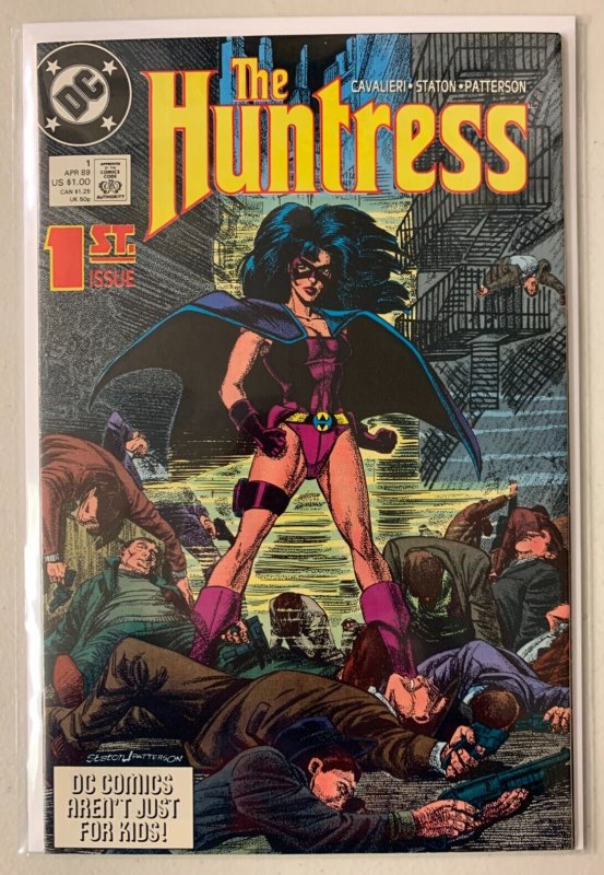 Huntress #1 DC 1st Series (8.5 VF+) (1989)