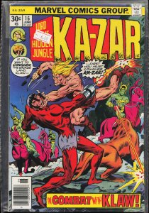 Ka-Zar #16 (1976) Ka-Zar