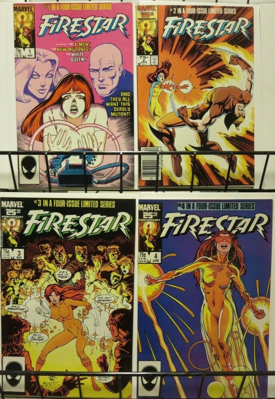 FIRESTAR 1-4 Wolverine,BWSmith,White Queen complete