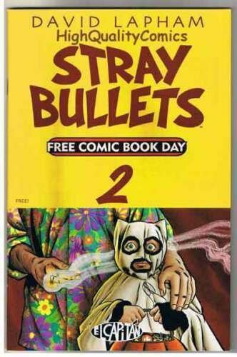 STRAY BULLET / MATRIX, NM+, David Lapham, 2002, FCBD, more indies in store 