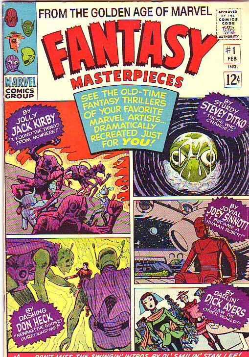 Fantasy Masterpieces #1 (Feb-66) VF- High-Grade 