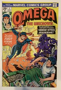 (1975) OMEGA THE UNKNOWN #1 1st Appearance!