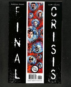 Final Crisis #7 Rudy Variant Black Cover 1st Calvin Ellis Black Superman!