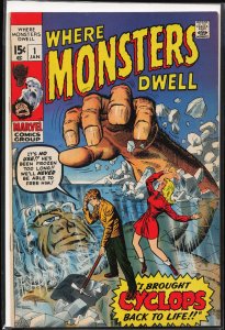 Where Monsters Dwell #1 Cyclops