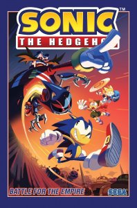 Sonic The Hedgehog Tp Vol 13 Battle For The Empire Idw Publishing Comic Book