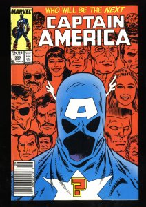 Captain America #333 VF- 7.5 Newsstand Variant