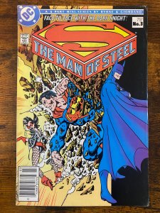 The Man of Steel #3 Newsstand Edition (1986)