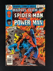 Marvel Team-Up #75 (1978) FN+ Spidey & Luke Cage Newsstand Edition