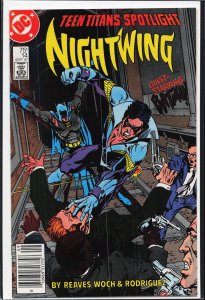 Teen Titans Spotlight #14 (1987) Nightwing