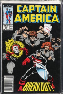 Captain America #340 (1988) Captain America