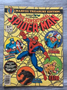 1979 THE SENSATIONAL SPIDER-MAN Marvel Treasury #22 VG/FN 5.0 Black Panther