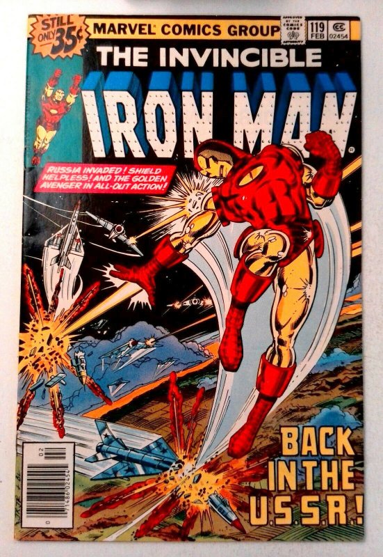 Iron Man #119 Marvel 1979 VF- Bronze Age Comic Book 1st Print