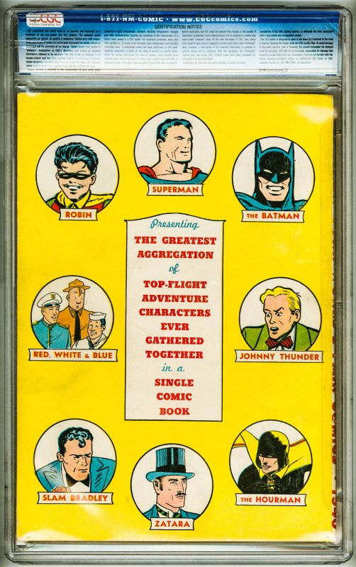 New York World's Fair Comics #2 (1940) CGC 6.0! OWW Pages!