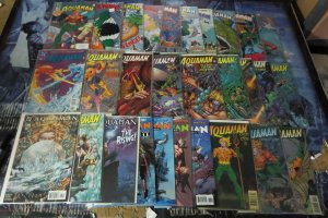 l'Aquaman lot! 1991-2007 29 books! VF/+Peter David,Larson,Busiek,Guice,hook