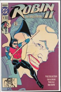 Robin II: The Joker's Wild! #1 Newstand Cover (1991)