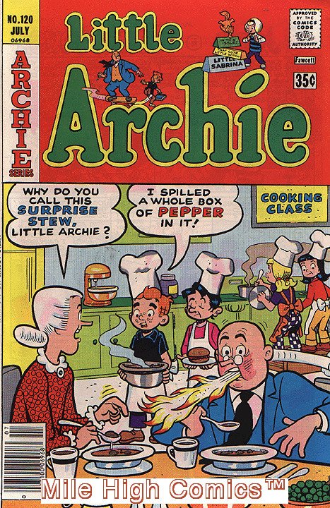 LITTLE ARCHIE (1956 Series) #120 Fine Comics Book