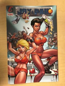 Joy & Pain #1 NICE Variant Cover by Ale Garza Counterpoint Comics FOOD FIGHT 