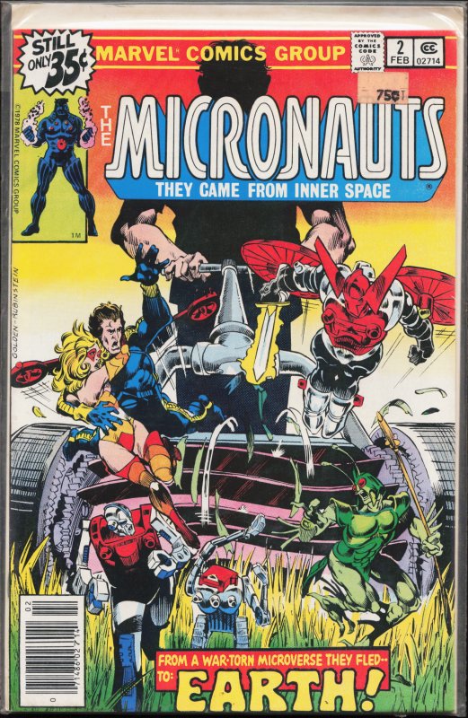 Micronauts #2 (1979) Micronauts