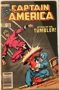 Captain America #291 Newsstand Edition (1984)