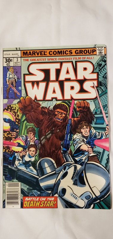 Star Wars #3 - FN/VF - 1st Series -Gil Kane Cover