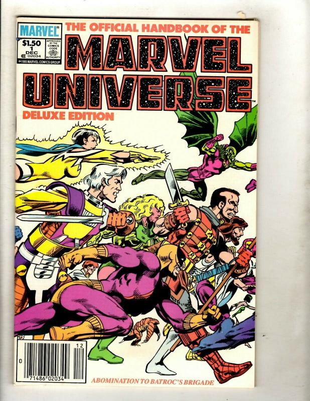 9 The Official Handbook of the Marvel Universe Marvel Comics 1 2 3 4 5 6 7 + WS1