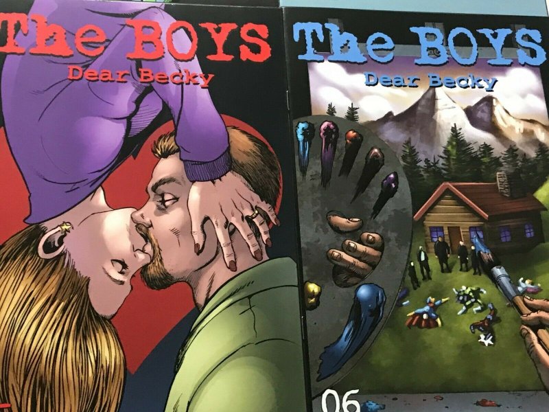 THE BOYS DEAR BECKY#1-6 VF/NM LOT 2020 DYNAMITE COMICS 